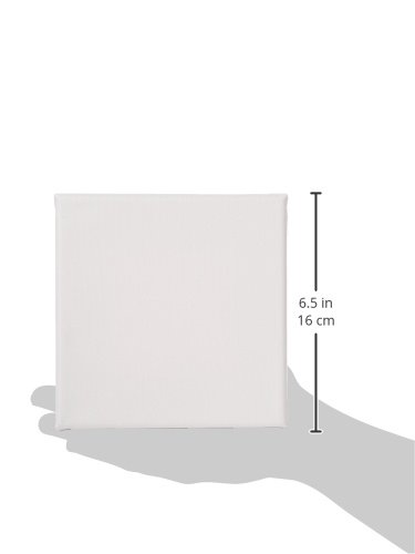 Winsor & Newton 6 x 6-Inch Classic Cotton Traditional Canvas (Pack of 1), Off-white, 6 x 6 Inches - Image 4