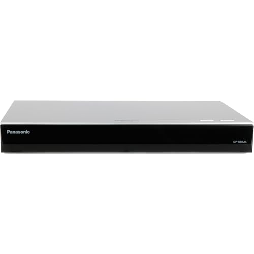 Panasonic DP-UB424EGS Ultra HD Blu-ray Player (4K Blu-ray Disc, 4K VoD, DLNA, 2x HDMI, USB, silber)