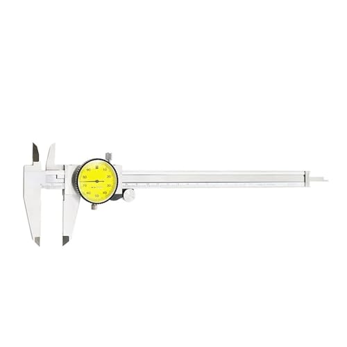 Calibrador a vernier con esfera fabricado en acero inoxidable endurecido para medicion milimetrica