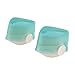 Pqahffowr Applicatore di crema solare per bambini, set di pennelli di protezione solare con cappuccio di protezione, applicatore per lozione di protezione solare, 2 pezzi (C) immagine