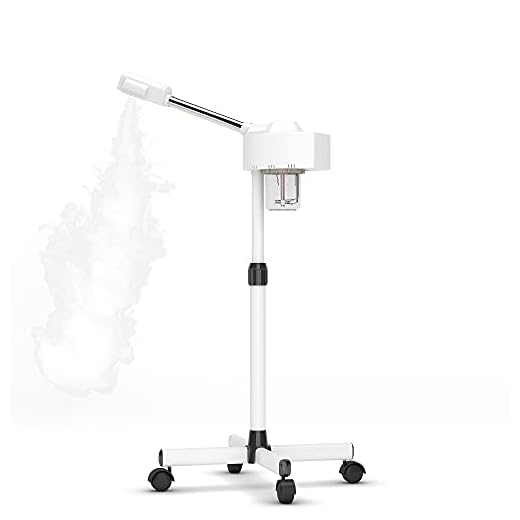 Professional Facial Steamer, Loxey Face Steamer with Adjustable Nozzle and Stronger Nano Ionic Hot Mist for Facial Deep Cleaning for Professional Beauty Salon or Home Use.
