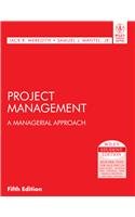 Project Management: A Managerial Approach with Cd 8126509104 Book Cover