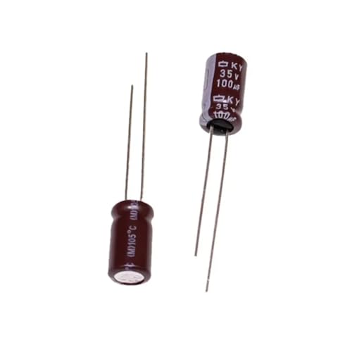 Condensateurs électrolytiques 35V 100uF pour réparer vos alimentations de 6,3x11mm