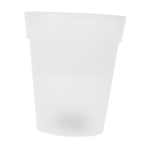 TOYANDONA Lampada Fioriera Solare Chic Per Esterni Vaso Led Da Giardino Con Luce Bianca Calda Decorazione Balcone e Paesaggio Risparmio Energetico e Resistente Alle Intemperie