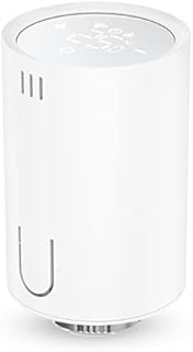meross Smart Radiator Thermostat (NEED HUB)-WIFI Heating Control, LED Digital Display, Compatible with Apple HomeKit, Alexa, Google Home, SmartThings M30 x 1.5 mm, 6 adapters Easy DIY Installation