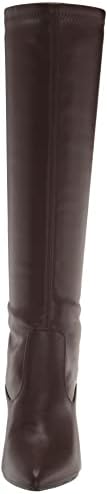 Franco Sarto Womens Katherine Pointed Toe Knee High Boots Dark Brown Stretch 8 M | Image 1