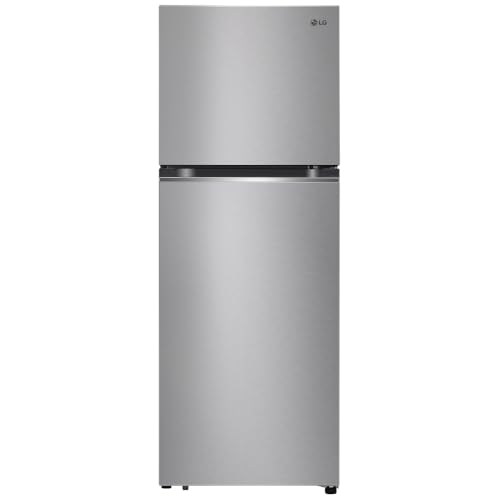 LG 24-Inch Top Freezer Refrigerator 11 Cu. Ft. EasyReach Bins Sliding Shelf Digital Temperature Controls