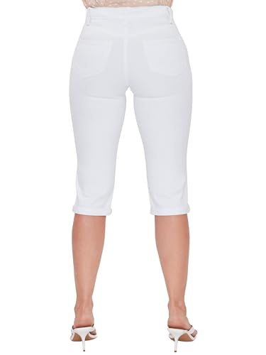 Royalty For Me Womens Women's Petite 1 Button Double Cuff Capri3