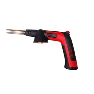 ROTHENBERGER Industrial RS 300 branders opzetstuk (enkel) | piëzo-ontsteking | 180-360 °C draaien/boven het hoofd mogelijk | soldeerbrander | gasbrander voor multigas gaspatroon 1500004680