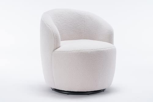 Sillón Redondo Plegable Blanco miniatura 4