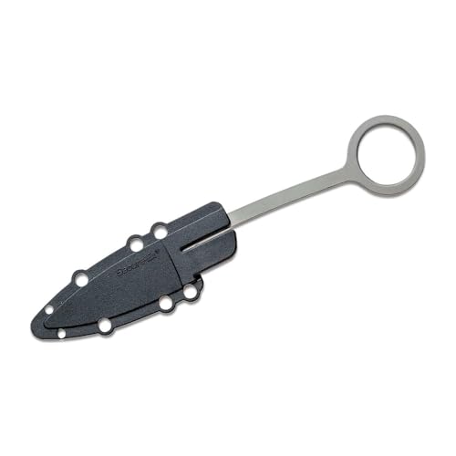 Image of Cold Steel Bird & Trout 2.25 inch Compact Lightweight Durable Japanese AUS8A Stainless Steel Fixed Blade Drop Point Outdoor Hunting Tactical One-Piece Neck Knife w /Resistant Secure-Ex Sheath