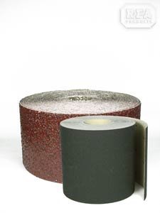 8 x 50 Yard 36 grit Roll of Virginia Abrasives Aluminum Oxide Drum Sander Sandpaper