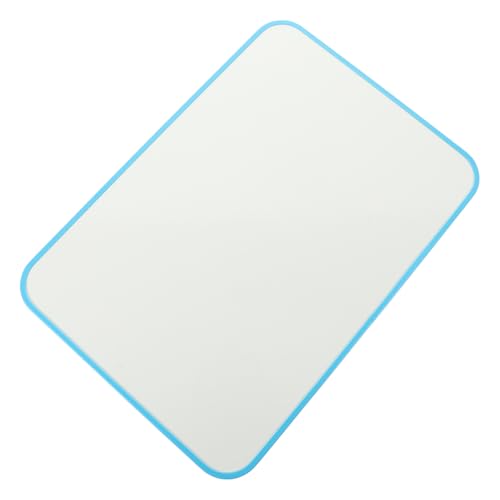 OATIPHO Tableau Blanc Effaçable à Sec Portable A4 Double Face Magnétique Cadre Plastique Tableau Portatif pour Bureau École et Prise de Notes Surface Lisse sans Couleur Aléatoire