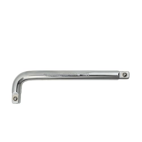 Image of Taparia Angle Handle Socket Wrench Accessory (1734N)-Enhanced Leverage Design for Stubborn Fasteners-Compatible with 1 /4 inch, 3 /8 inch, 1 /2 inch Drive Sizes-Chrome Vanadium Steel-Heavy Duty Applications