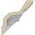 Ekena Millwork MLD03X03X05AT Attica Crown Moulding, 3 7/8"H x 3 5/8"P x 5 3/8"F x 94 1/2"L, White