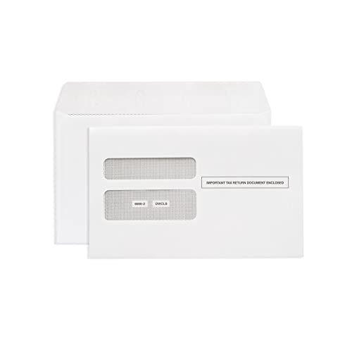 W2 Forms 2022, 6 Part Tax Forms, 50 Employee Kit Of Laser Forms, Compatible With Quickbooks And Accounting Software, 50 Self Seal Envelopes Included #TOP6