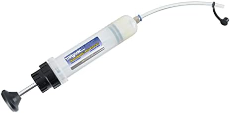 Mityvac MVA6851 Fluid Extractor, Syringe Action to Extract and Dispense Fluids Into or Out of Small Reservoirs Including Master Cylinder, Transaxles and Power Steering and Coolant Reservoirs