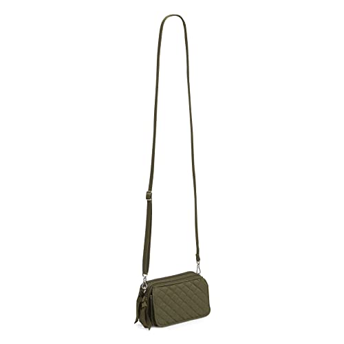 Image of Vera Bradley Women's Cotton All in One Crossbody Purse With RFID Protection