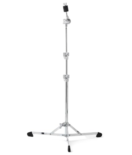 Gibraltar 8000 Series Flat Base Straight Cymbal Stand, with Vintage Style Design, Gearless Brake...