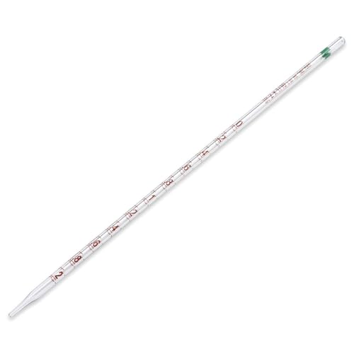 Corning Pyrex® #7065-2, 2mL Reusable Measuring Pipets, TD, Color-Coded, Colored Markings (Single)