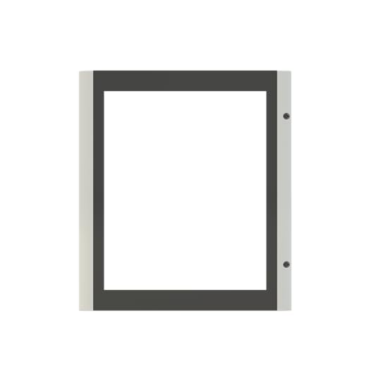 Puerta transparente t-1 Abb-entrelec gemini tapa de policarbonato para cuadro electrico