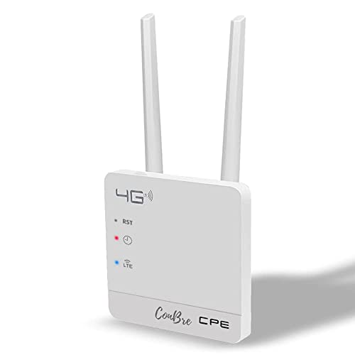 Conbre Cpe Mt-303H 300Mbps 5G &4G Mobile Sim Wi-Fi Router | No Configuration Required |With Micro Sim Card Slot | All 4G Sim Wifi Router - Single Band
