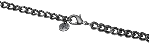 Badgley Mischka Women's Necklace - Elegant Layered Curb Chain Statement Collar Necklace Costume Jewelry4