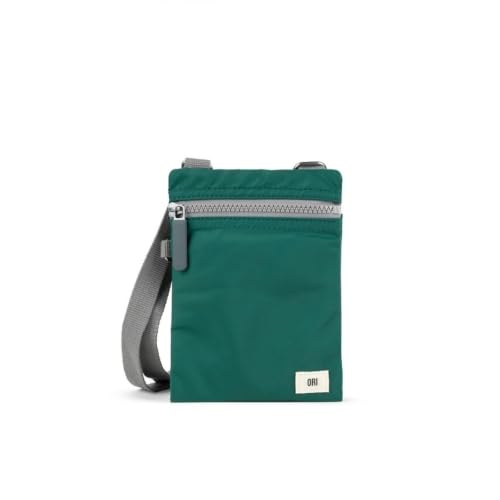 Image of ORI LONDON Crossbody Bag - Chunky Zip, Adjustable Strap, & Multi Pockets for Mobile Phones, Cards & More - Chelsea