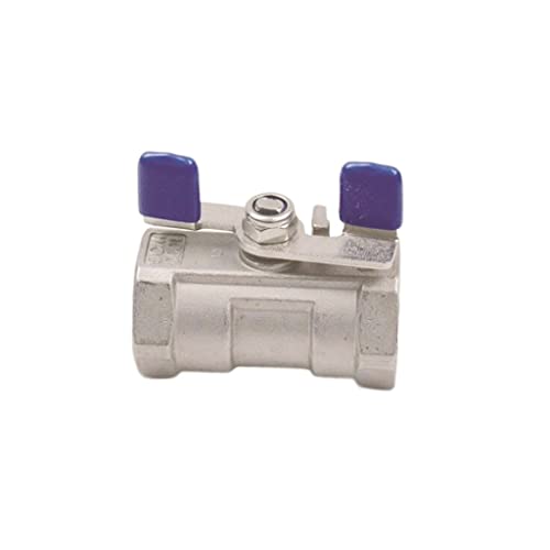 Válvula de bola 1/2 acero inoxidable 304 rosca hembra BSP para reforma de tuberías 7
