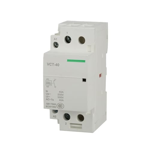 Contacteur modulaire 40A VCT BCH8 pour gestion chauffage maison 110V - 4