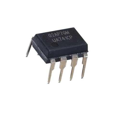 UA741CN Amplificateur Opérationnel DIP-8 Circuit Imprimé LM741 Lot de 10 Pièces pour Électronique