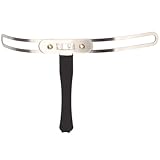 TOYANDONA T Förmiges Augenbrauen Messlineal aus Edelstahl Tragbares Präzisionswerkzeug Zur Symmetrie und Positionierung Leichtes Tattoo Zubehör für Augenbrauenformen