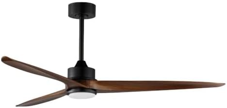Maxim Lighting 88833BK Woodwind - 3 Blade Ceiling Fan with Light Kit-14.5 Inches Tall and 72 Inches Wide, Finish Color: Black