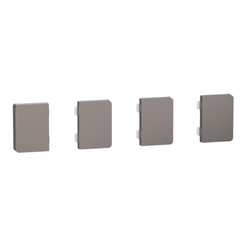 KNX D-Life Schneider Electric SpaceLogic bouton 4 touches métal nickel MTN6194-6050