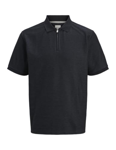 JACK & JONES Jprccronnie Ss Zip Polo Noos