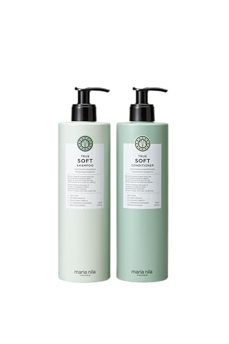 Maria Nila True Soft, Shampoo e Balsamo per Capelli Secchi, 2 x 500 ml