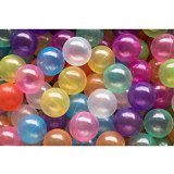 aussergewoehnlich 200 transparente Bunte Bälle ø 6 cm Cover