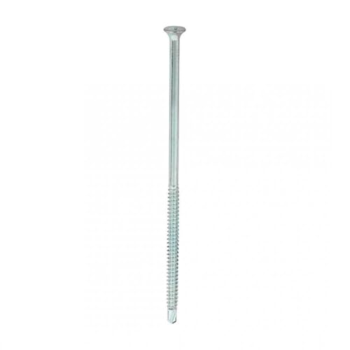 TIMCO BZP PH2 Philips Self-Drilling Drywall Screws - 4.8 x 125 - Zinc - Box of 100