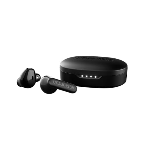 Urbanista Copenhagen 2 - True Wireless Earbuds with Multipoint Connection, Bluetooth 5.4, ENC Noise Reduction, 36 Hours Playtime, IPX4 Water Resistant - Midnight Black by Urbanista - Image 3