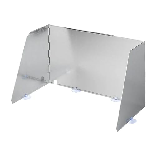 APT Schermo da cucina antivento per fornello a gas, pieghevole, estensibile 37-70x28x32cm
