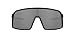 Oakley Mens OO9406 Sutro Rectangular Sunglasses, Polished Black/Prizm Black, 37 mm