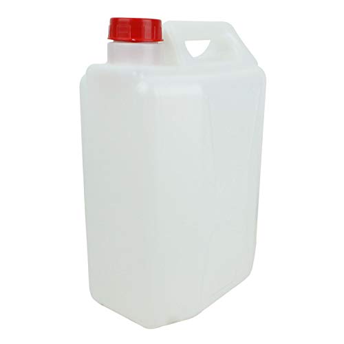 Linxor - Bidon, jerrican en plastique (PEHD) pour usage alimentaire avec bouchon - 10L