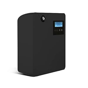 Scent Air Machine for Home, Bluetooth & WiFi Smart Scent Air Machine with Nebulizing Tech, 300ML Silent & Waterless Essential Oil Diffuser Cover up to 1500 Sq Ft for Large Room, Office(Black)