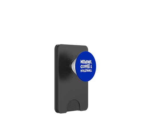 PopWallet MagSafe Voleibol: Soporte Teléfono para Vacaciones de Verano