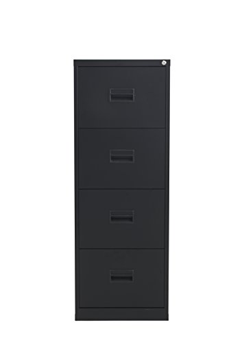 Talos-Heavy-Duty-Steel-Filing-Cabinet-40-kg-Drawer-Tolerance-Black-4