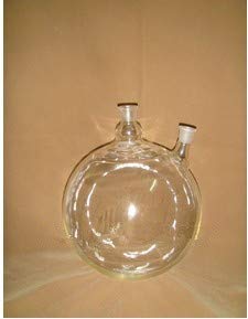 GOWE 20L, 20000 ml, frasco de fondo redondo, dos cuellos de vidrio, 2 cuello, botella de laboratorio, junta de tierra y el cuello se pueden personalizar