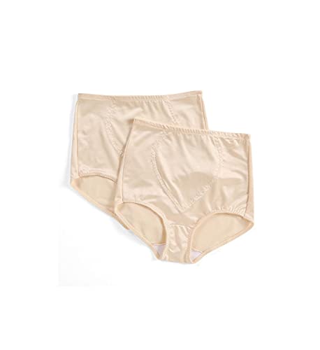Bali womens Firm-control Shapewear Brief Pack, Shaping Brief With Tummy Control, 2-pack