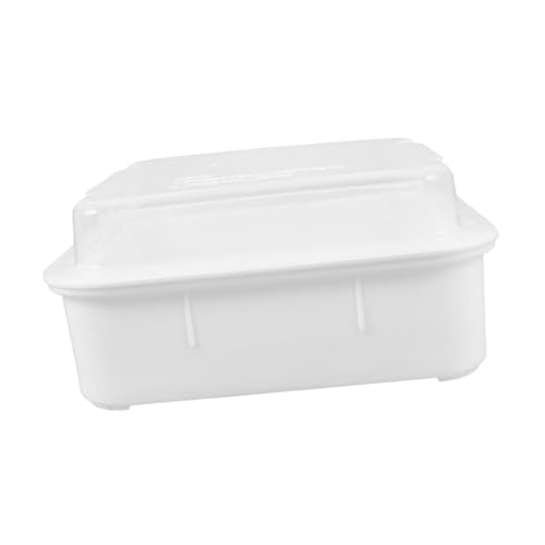 Frcolor 電子レンジ専用 二重構造食品蒸し器 耐久性軽量プラスチック製 健康的な調理保持栄養 野菜や饅頭に適した使いやすいレンジ調理器