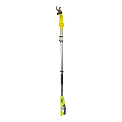 RYOBI 18 V ONE+ Akku-Telesekop-Astschere RY18PLA-0 (Schnittstärke 32 mm, Länge 1,9-2,7m...