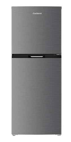 Corberó - Frigorífico 2 Puertas 198L | CF2PH14422NFX| No Frost | Color Inox | Luz LED | Crisper | Fresh Box | Balcones Ajustables, Estantes de Cristal | Nivel Sonoro 41dB | Eficiencia Energética F